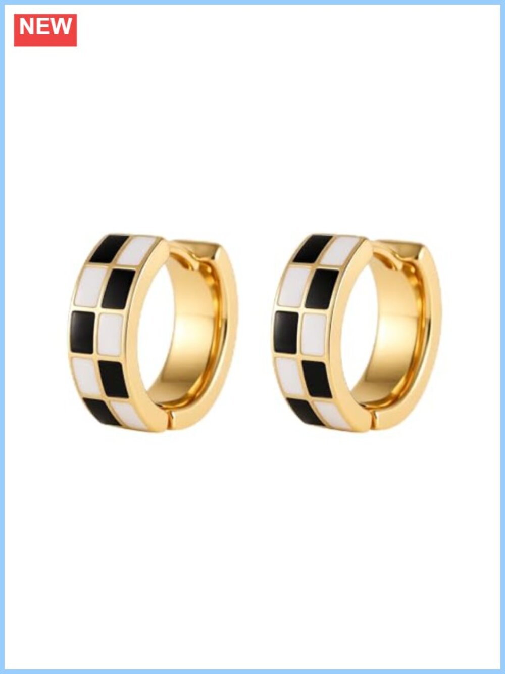 Mini Hoop Earrings Gold Plated Copper Hypoallergenic Women Jewelry